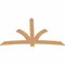 Ekena Millwork Davenport Timber Gable Bracket, Western Red Cedar, 84"W x 53"H x 1 1/2"D x 5 1/2"F, 15/12 Pitch GBW084X53X0206DAV00SWR - alternate 3